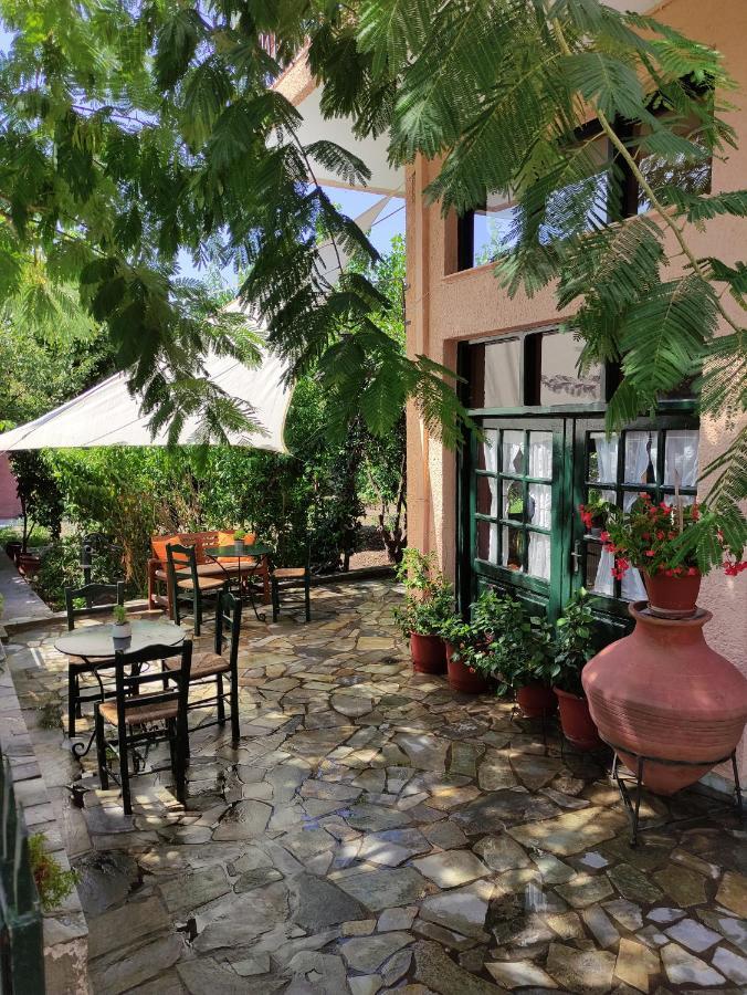 Pension Niki Skala Sykamineas Buitenkant foto